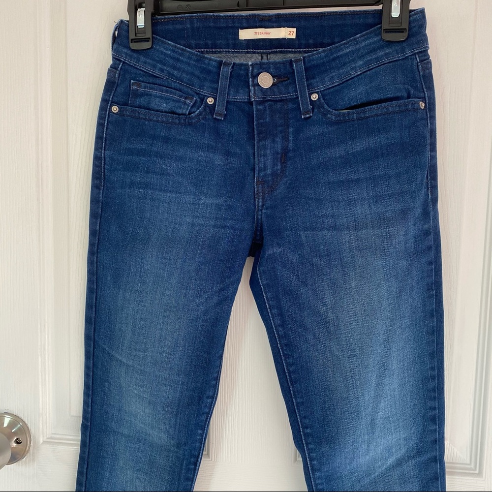 NEW Levi's 711 Skinny Jeans 27